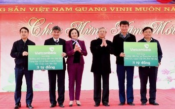 Vietcombank ủng hộ 6 tỷ đồng xây trường học tại Yên Bái