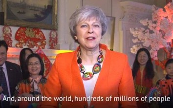 Video: Thủ tướng Anh Theresa May chúc mừng Tết Kỷ Hợi 2019