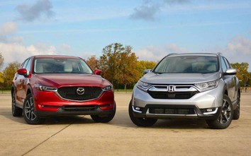 Mazda CX-5 và Honda CR-V: Giá tốt, doanh số tăng