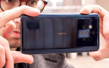 Nokia 9 Pureview gây chú ý với cụm camera "tổ ong"
