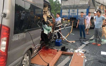 Xe Limousine gây tai nạn trên cao tốc Pháp Vân: Thanh Hóa ra văn bản khẩn