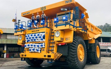 Ngắm dàn siêu xe tải BelAZ giá triệu đô lần đầu có mặt tại Việt Nam