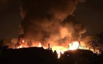 Hiện trường vụ cháy ở Trung Văn - Hà Nội, 8 người chết và mất tích