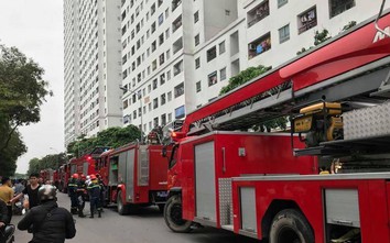 Hà Nội: Cháy tại chung cư HH Linh Đàm, cư dân hoảng loạn