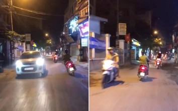 Video: Nữ xế xe Lead "diễn xiếc" khiến người đi đường "xanh mặt"