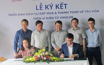 Lợi lớn khi mua vé tàu qua ví điện tử VIMO