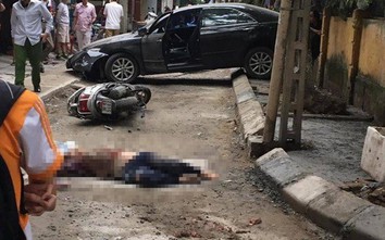 Xác định danh tính nữ tài xế Camry lùi xe khiến 1 người chết ở Khương Trung
