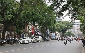 Hà Nội rào chắn đường Trần Hưng Đạo để thi công ga ngầm Nhổn - ga Hà Nội