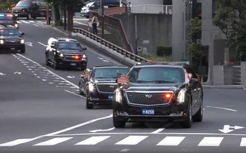 Video: Cận cảnh “Quái thú” mới của Tổng thống Donald Trump tại Nhật Bản