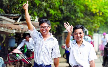 Hai nhà báo Myanmar ngồi tù nhận giải Pulitzer danh giá