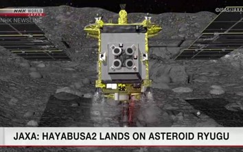 Tàu vũ trụ Nhật Bản đã thu thập mẫu đất của tiểu hành tinh Ryugu