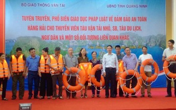 Bộ GTVT tuyên truyền Luật Hàng hải cho thuyền viên, ngư dân Quảng Ninh