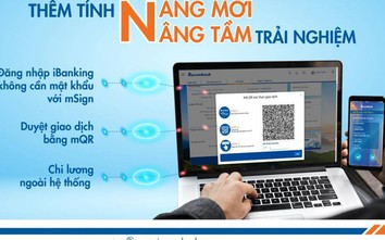 Ngân hàng điện tử Sacombank duyệt giao dịch bằng mã mQR và không cần mật khẩu