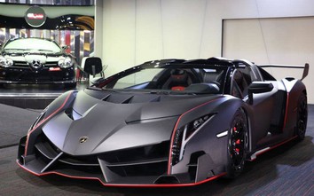 Chiêm ngưỡng Lamborghini Veneno Roadster với thân carbon độc nhất thế giới