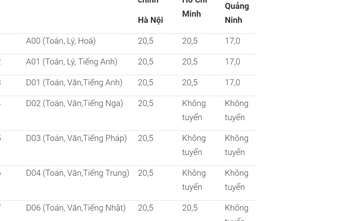 ĐH Ngoại thương chính thức công bố điểm sàn xét tuyển năm 2019