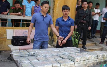 Hòa Bình: Phát hiện, bắt giữ 4 đối tượng vận chuyển 100 bánh heroin