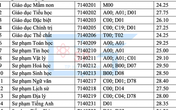 ĐH Sư phạm TP.HCM công bố điểm chuẩn xét tuyển học bạ 2019, cao nhất 29,5