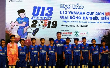Giải bóng đá U13 Yamaha Cup trở lại sau 2 năm vắng bóng