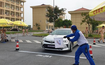 Hàng trăm CSGT toàn quốc tranh tài lái xe giỏi, an toàn