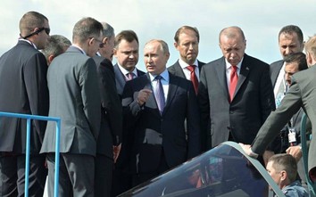 Các Tổng thống Nga, Thổ Nhĩ Kỳ trực tiếp kiểm tra chiến cơ Su-57
