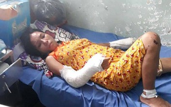 Thai phụ bị chồng đánh ở Bình Thuận bất ngờ trốn viện