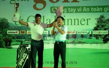 Golfer Phạm Minh Phúc vô địch Giải Golf gây quỹ Chung tay vì ATGT 2019