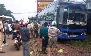 Tai nạn xe khách ở Đắk Nông, hai người tử vong tại chỗ