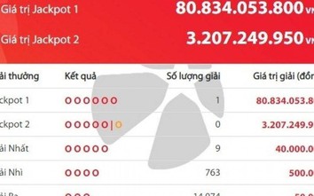Kết quả Vietlott 3/10: Hé lộ người trúng giải khủng gần 81 tỷ đồng