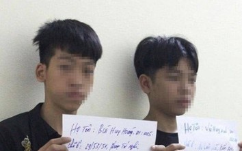Hải Phòng: Bắt giữ 2 nam thiếu niên đua xe trên phố Tam Bạc