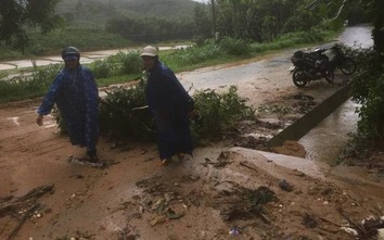 Cảnh báo mưa lớn, lũ quét, sạt lở đất miền Trung, Tây Nguyên sau bão số 5