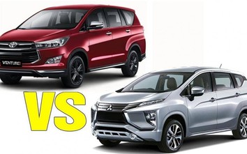 So sánh Mitsubishi Xpander và Toyota Innova