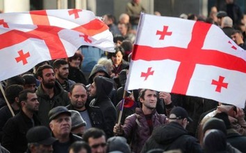 Biểu tình ở Gruzia, 37 người bị bắt