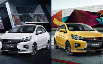 Mitsubishi Mirage và Attrage 2020 đẹp long lanh chính thức ra mắt