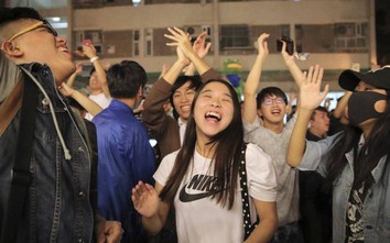 Kết quả bầu cử ở Hồng Kông: Phe ủng hộ dân chủ chiến thắng áp đảo