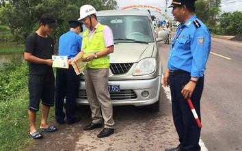 Liên tiếp xử lý phương tiện vi phạm tải trọng, kích thước thành thùng