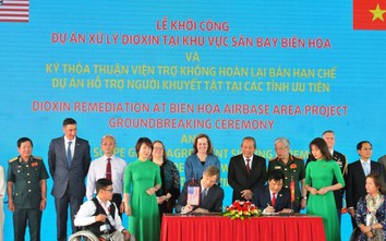 Khởi công dự án 390 triệu USD xử lý dioxin ở Sân bay Biên Hòa