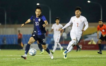 Video bàn thắng trận U22 Myanmar vs U22 Campuchia: Đọ súng căng thẳng