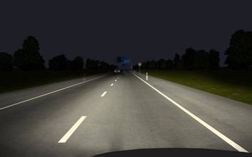 Lái xe ban đêm không có đèn đường cần phải chú ý gì?