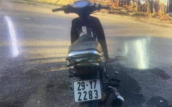 Hà Nội: Cảnh sát tìm chủ nhân chiếc xe máy Yamaha 29Y7-2283