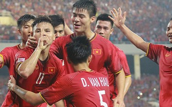 BXH FIFA tháng 12/2019: Việt Nam giữ vững thứ hạng lịch sử