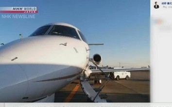 Nghị sỹ Nhật Bản bị bắt dùng máy bay riêng của công ty Trung Quốc