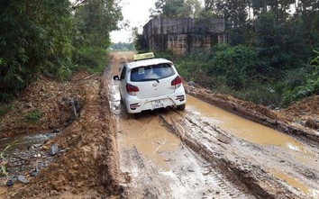 Công trình bị “bỏ quên” trên dự án đường tránh lũ Tây Triệu Phong