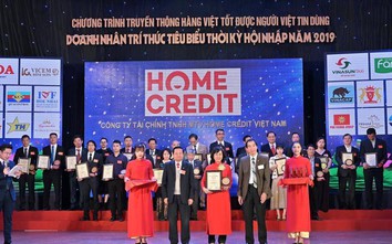 Home Credit được vinh danh trong top 10 sản phẩm chất lượng cao 2019