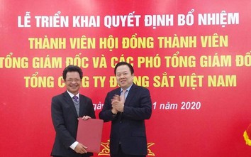 Ông Đặng Sỹ Mạnh làm Tổng giám đốc Tổng công ty Đường sắt VN