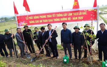 Tổng cục Đường bộ Việt Nam ra quân trồng cây theo lời Bác dạy
