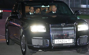 Xe của các nhà lãnh đạo: Khám phá nội thất chiếc xe của tổng thống Putin