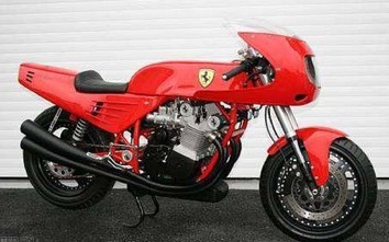 Khám phá chiếc mô tô độc nhất thế giới mà Ferrari từng chế tạo