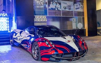 Chiêm ngưỡng "thần gió" Pagani Huayra tái xuất với bộ áo lạ mắt