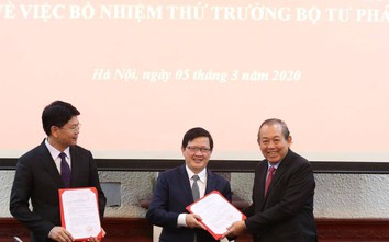 Phó Chủ tịch UBND tỉnh Bà Rịa - Vũng Tàu làm Thứ trưởng Bộ Tư pháp