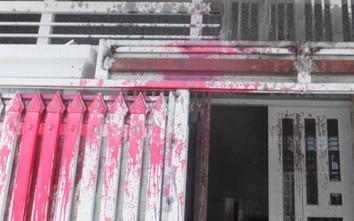 Trưởng khu phố ở Vũng Tàu bị 2 đối tượng ném bom sơn, mắm tôm vào nhà